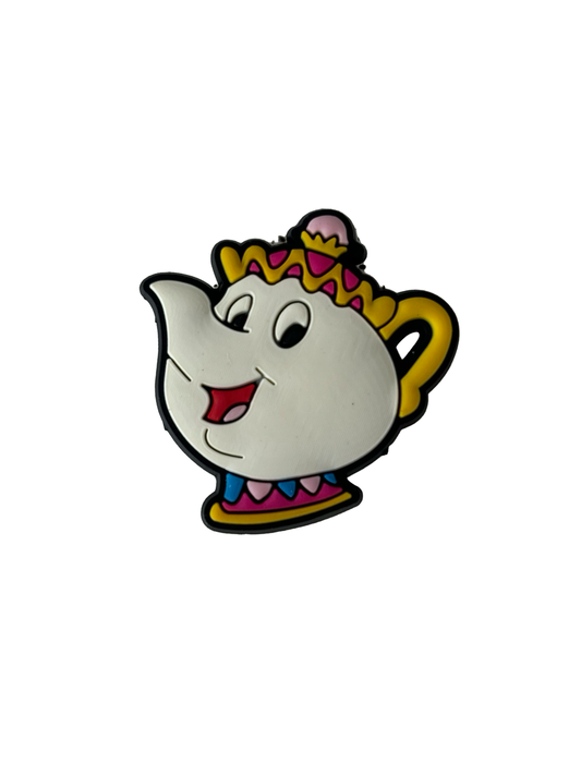 Mrs Potts Beauty & The Beast Croc Charm