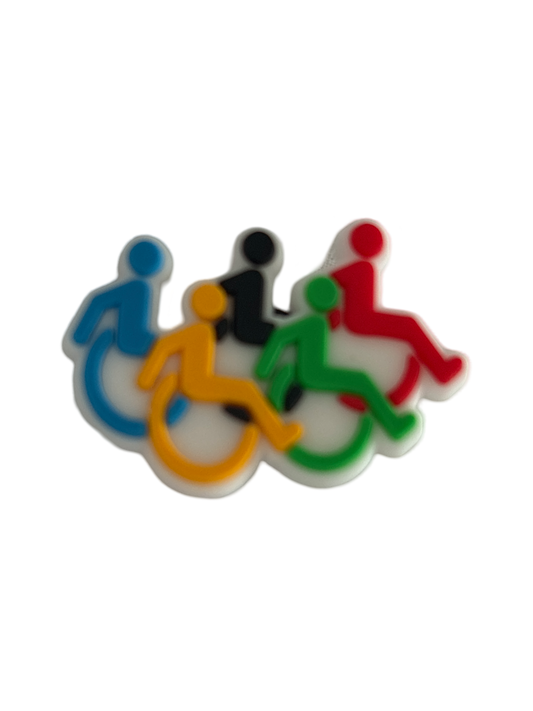 Paralympics Croc Charm