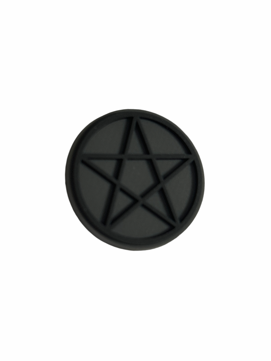 Pentagram Croc Charm