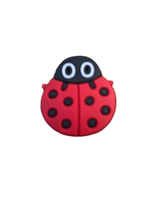 Labybird ladybug Croc Charm