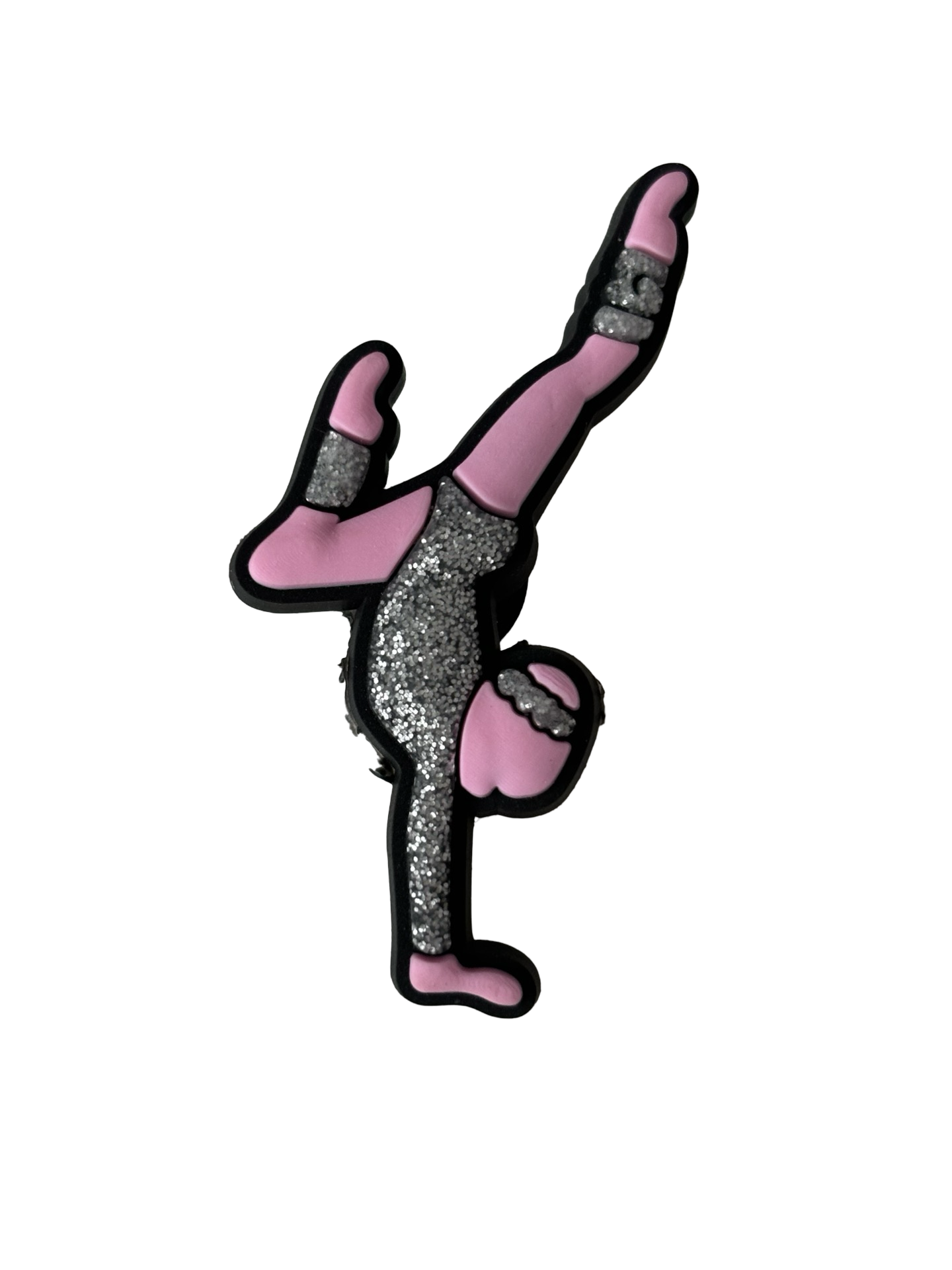 Gymnast Croc Charm