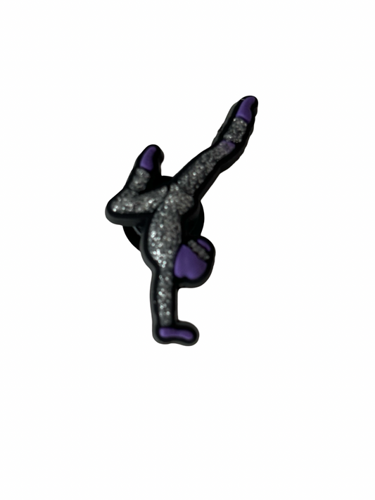 Gymnast Croc Charm
