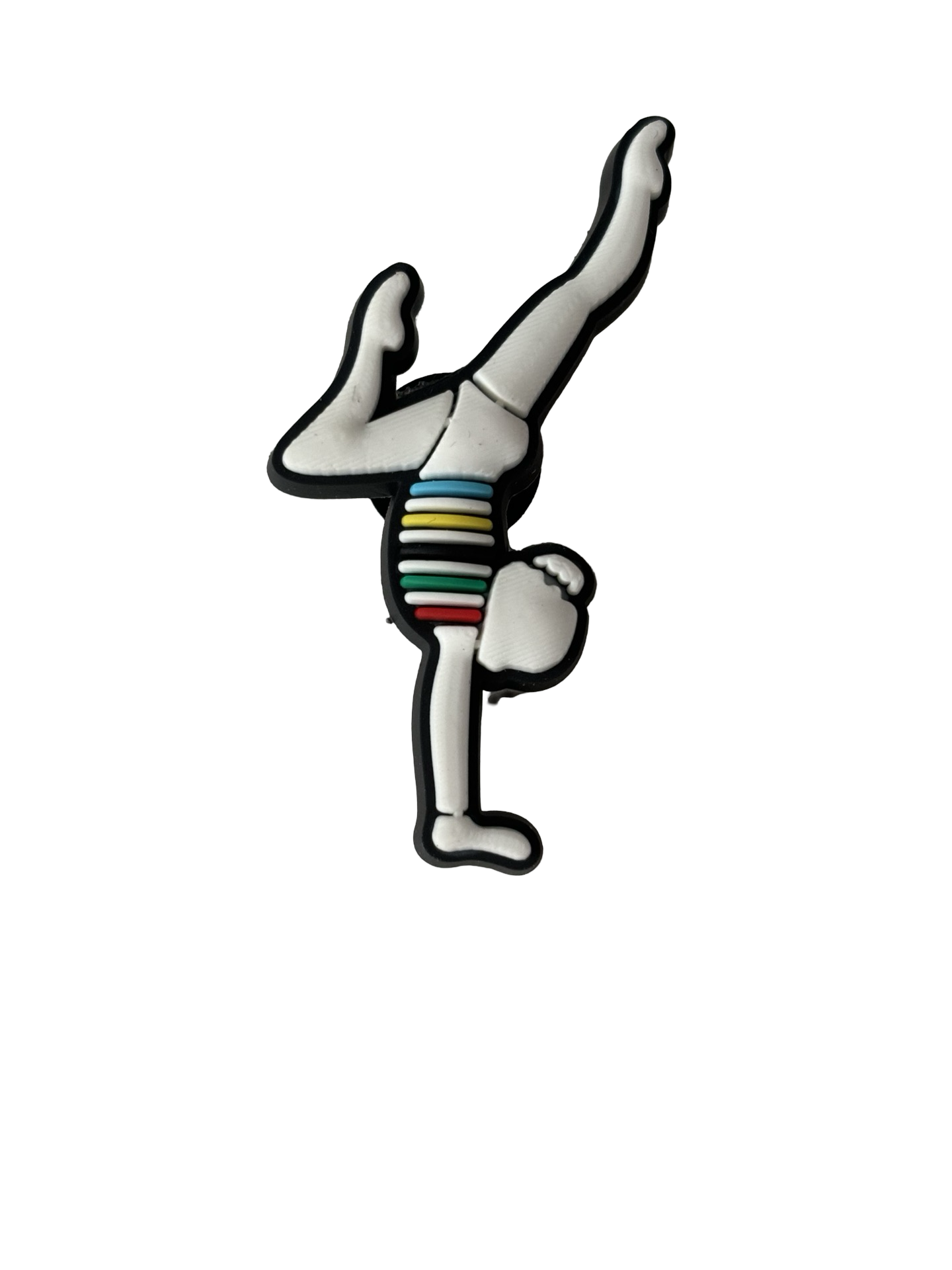 Gymnast Croc Charm