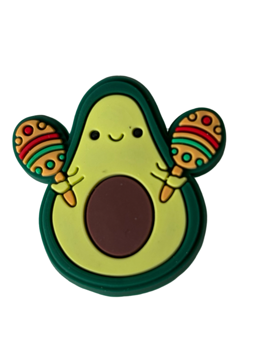 Avocado Croc Charm
