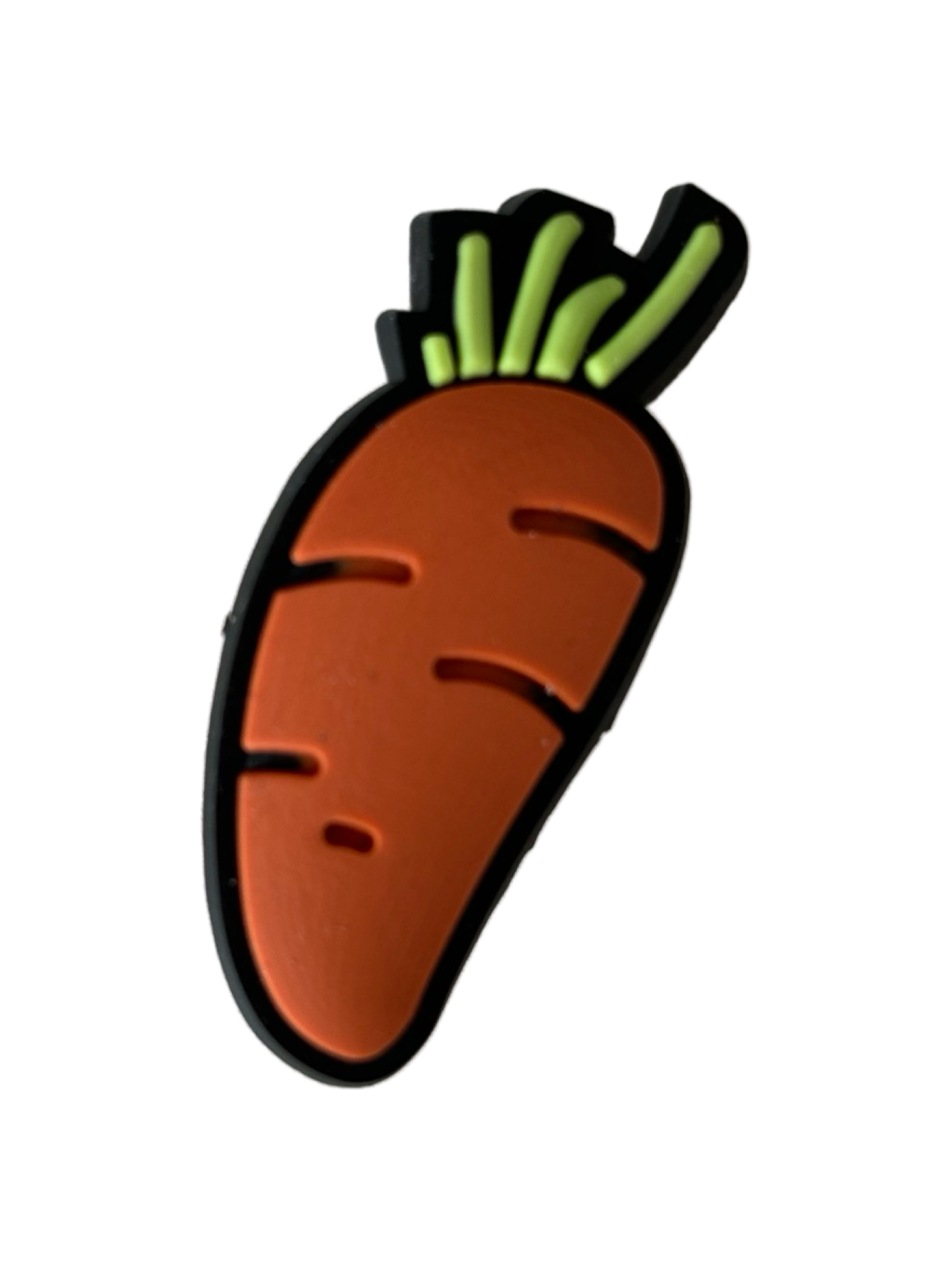 Carrot Croc Charm