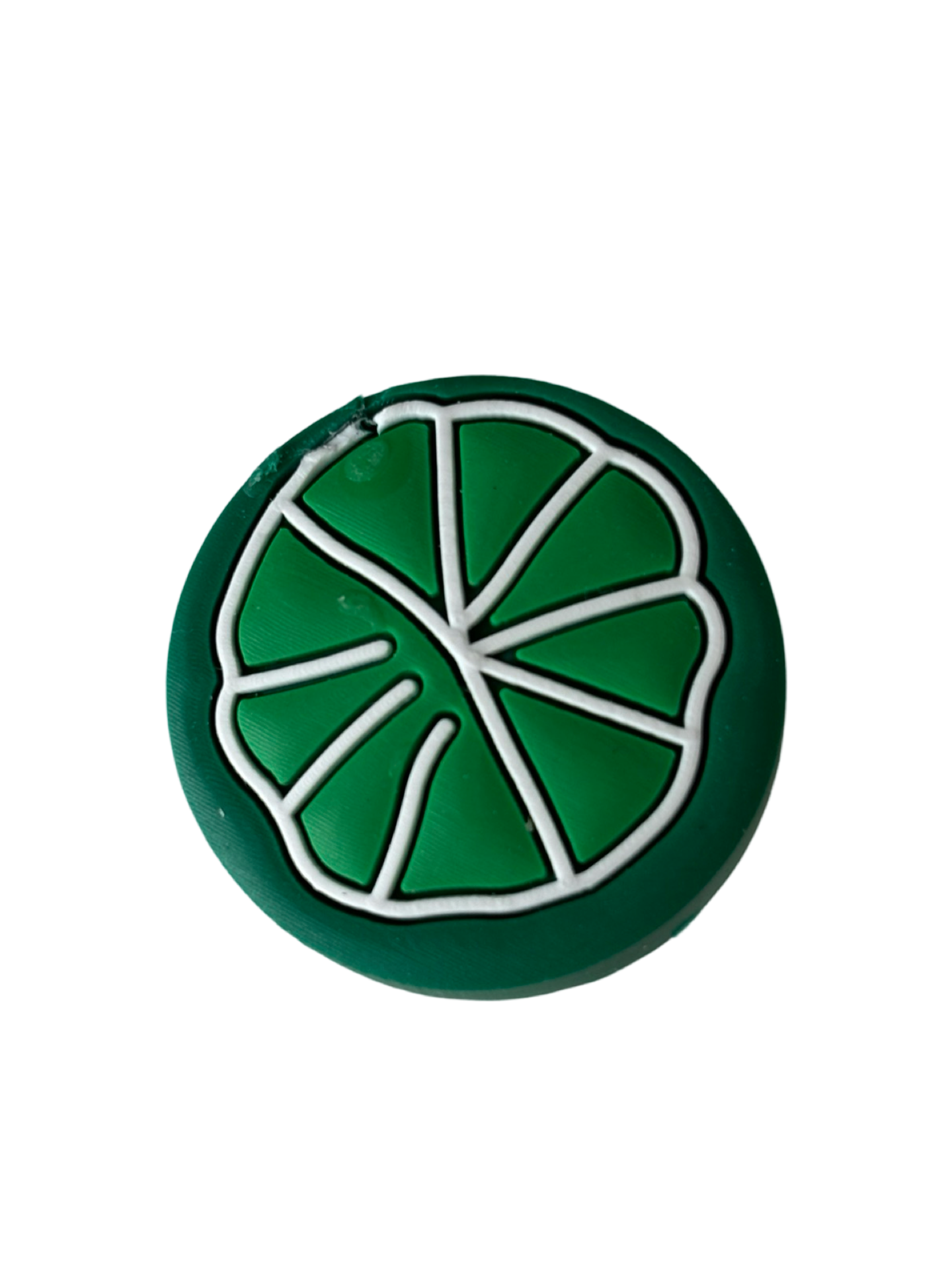 Lime Croc Charm