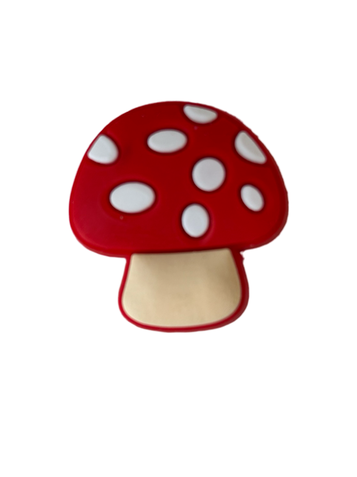 Mushroom Toadstool Croc Charm