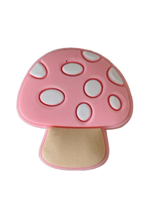 Mushroom Toadstool Croc Charm