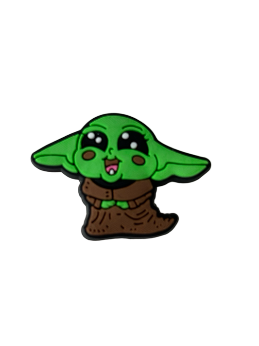 Yoda Croc Charm