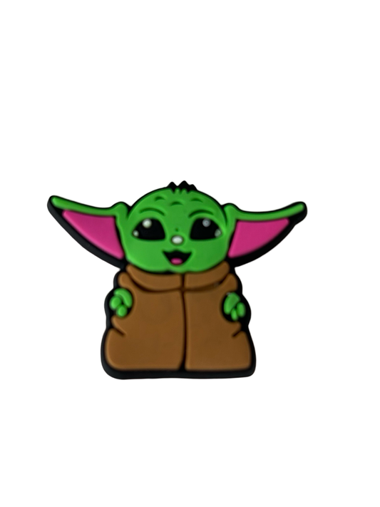 Yoda Croc charm