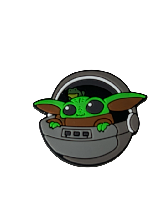 Yoda Croc Charm