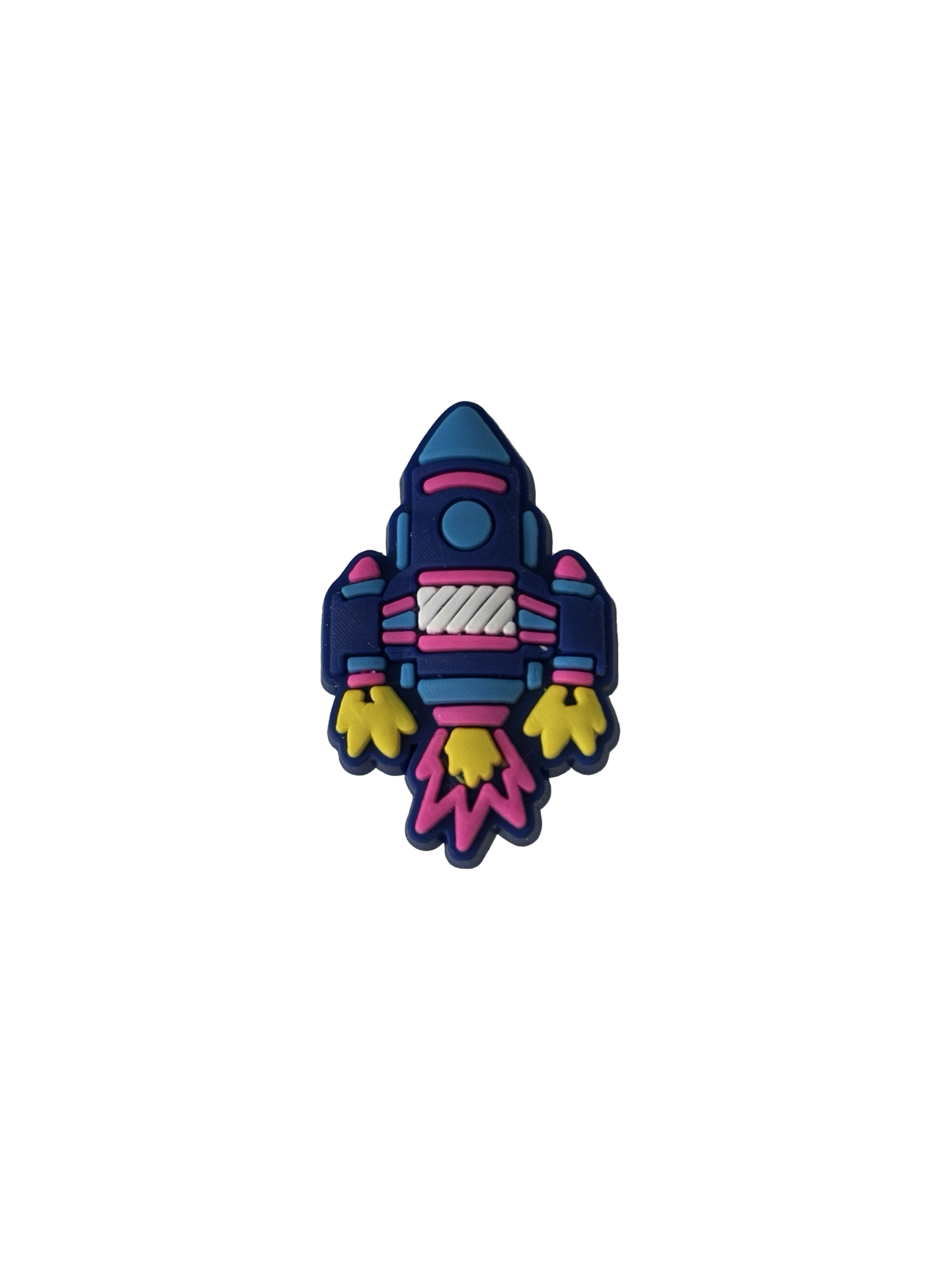 Rocket Croc Charm