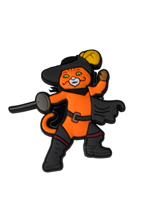 Puss in Boots Croc Charm