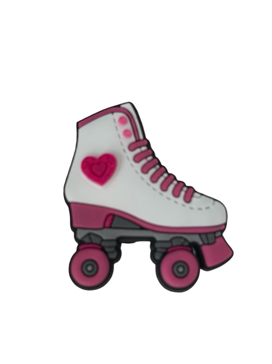 Roller Skating Skate Croc Charm
