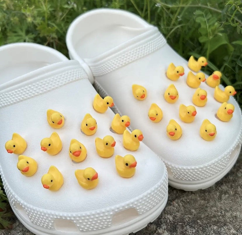 Croc charms Yellow Rubber Duck