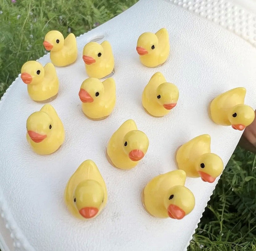 Croc charms Yellow Rubber Duck