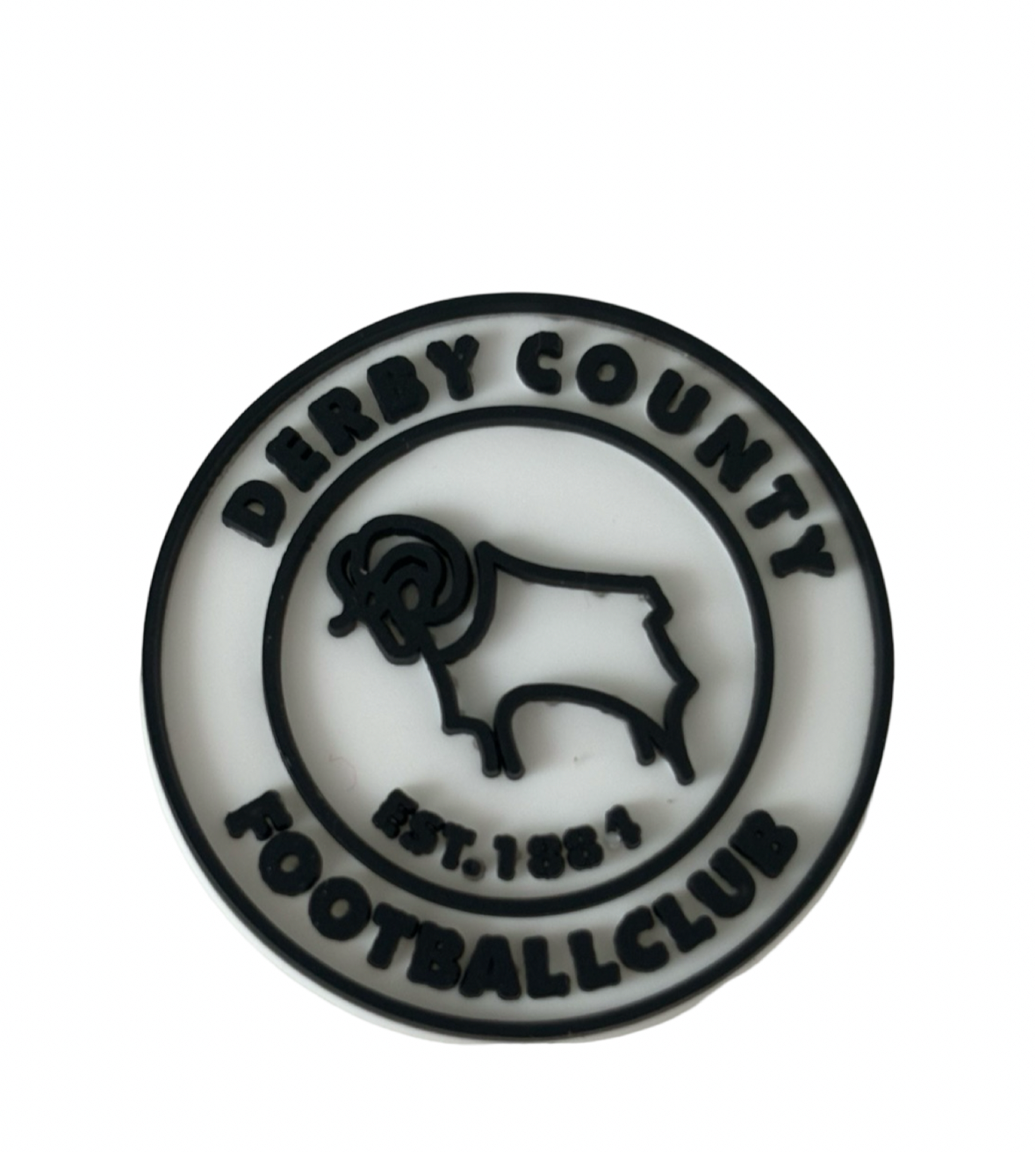 Derby County Football Croc Charm