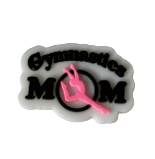 Gymnastics Mom Mum Croc Charm