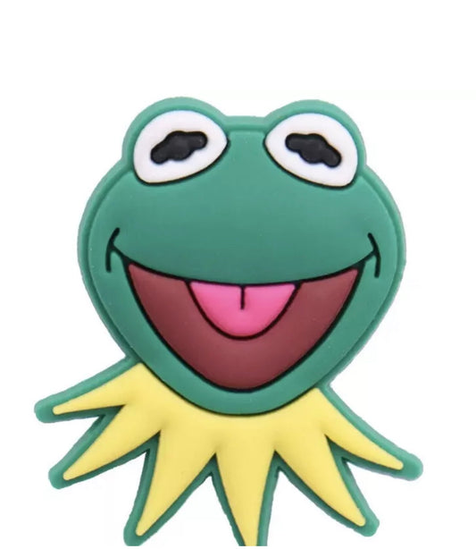 Kermit Frog Croc Charm