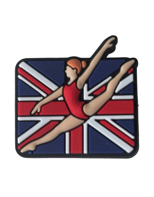 British Gymnastics Croc Charm