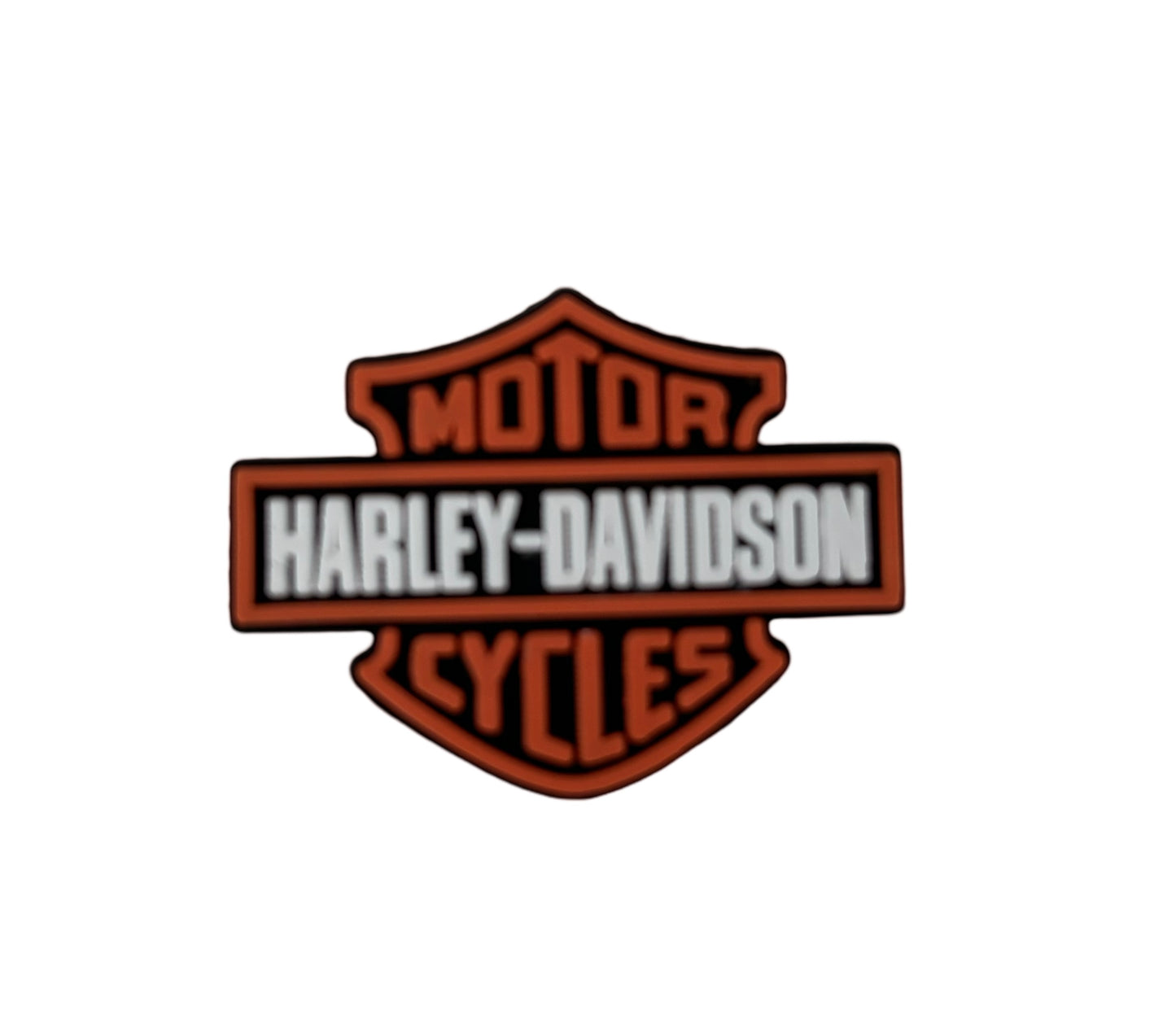 Harley Davidson Motorcycle Croc Charm