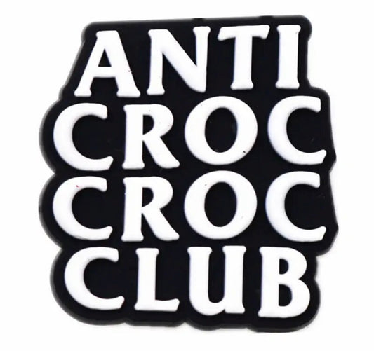 Anti Croc Club Charm