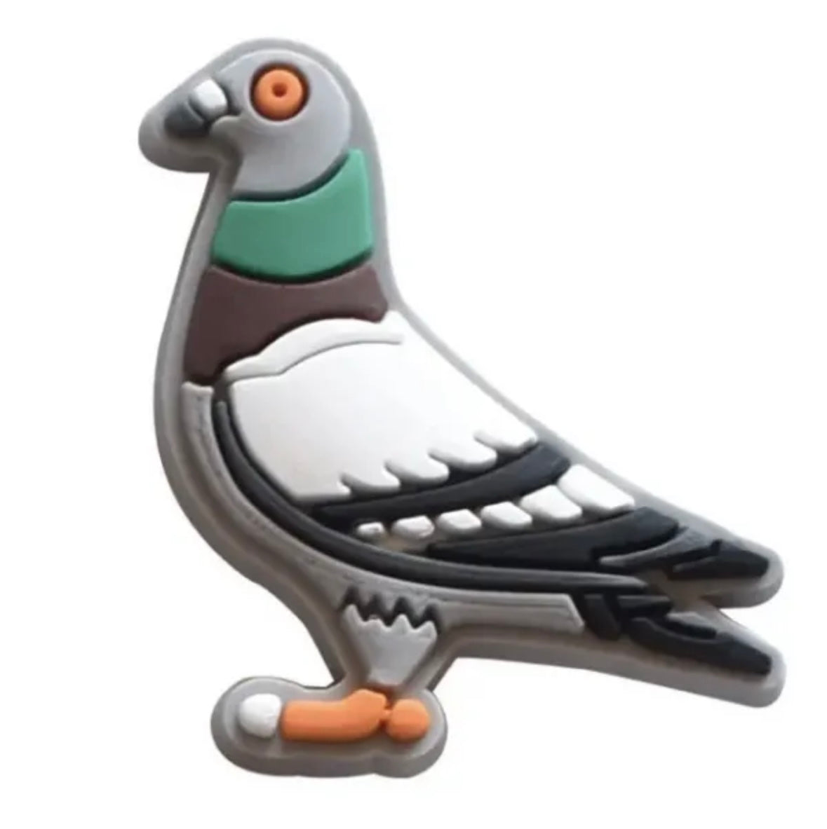 Pigeon Croc Shoe Charm
