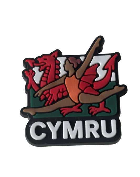 Welsh Gymnastics Croc Charm