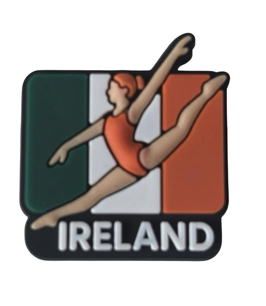 Ireland Gymnastics Croc Charm