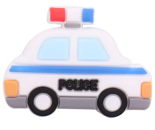 Police Car Croc Charm