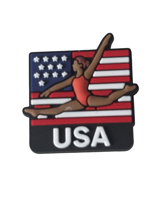 USA Gymnastics Croc Charm