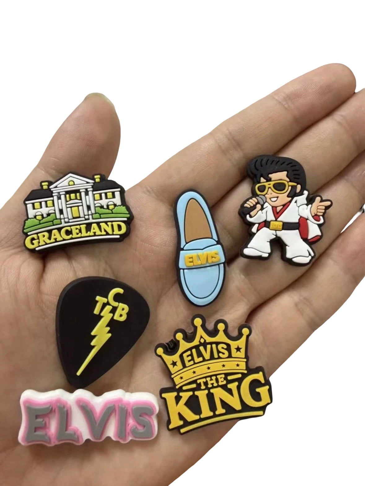 Wholesale Elvis Charms & Straw toppers