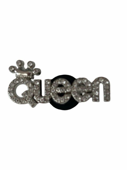 Diamond Queen Croc Charm