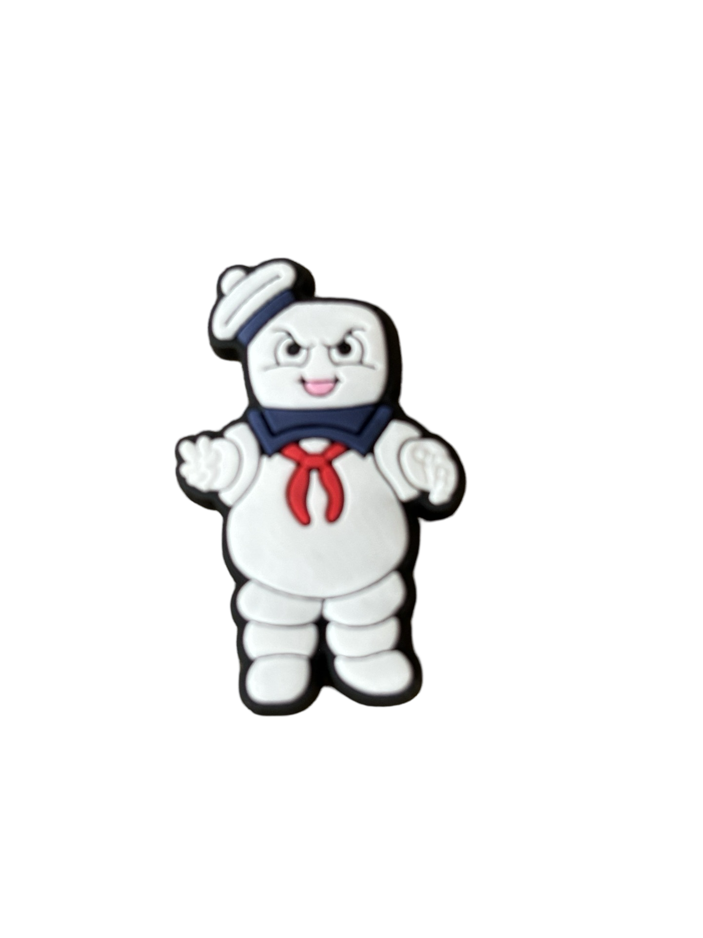 Marshmallow Man Ghostbusters Croc Charm