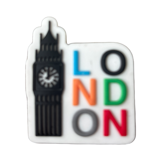 London Big Ben Croc Charm