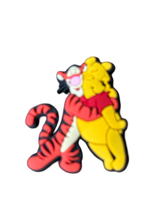 Tigger & Winnie the Pooh Croc Chatm