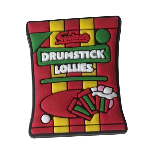 Drumstick Lollies Croc Charm