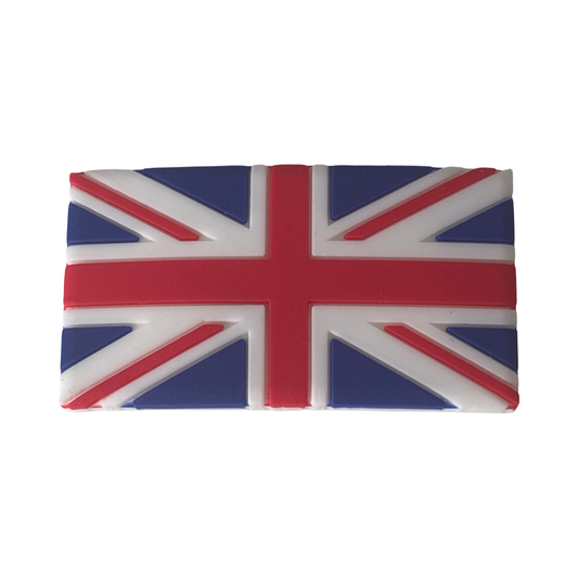 Union Jack Croc Charm