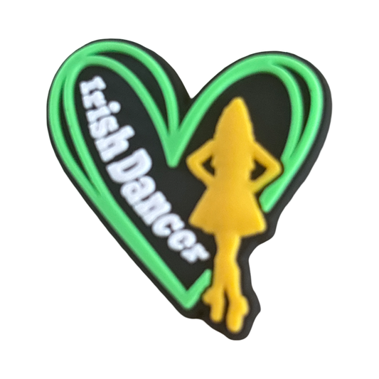 Irish Dancing Croc Charm