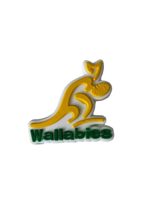 Wallabies Rugby Croc Charm