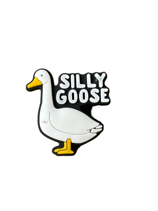 Silly Goose Croc Charm