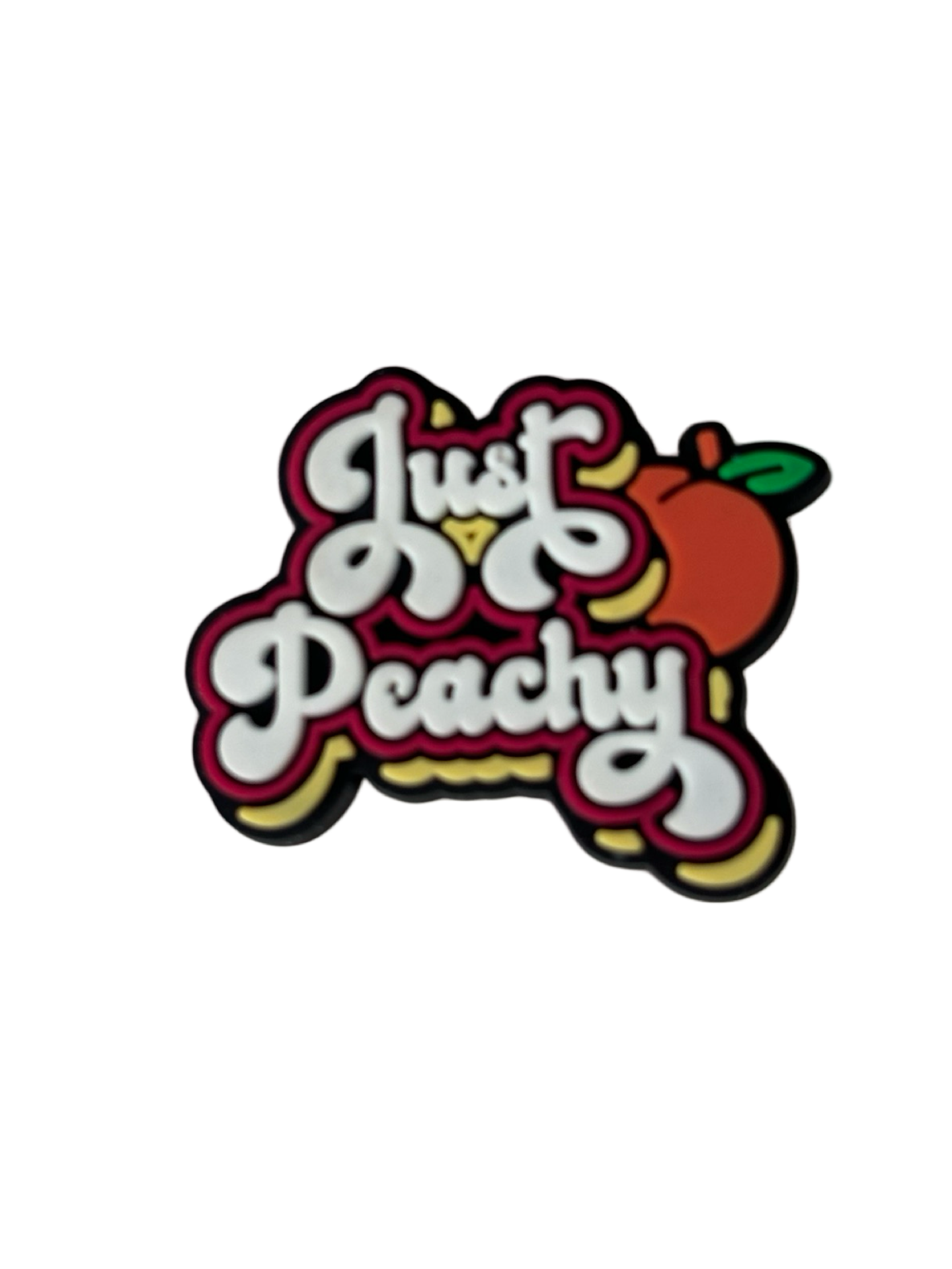 Just Peachy Croc Charm