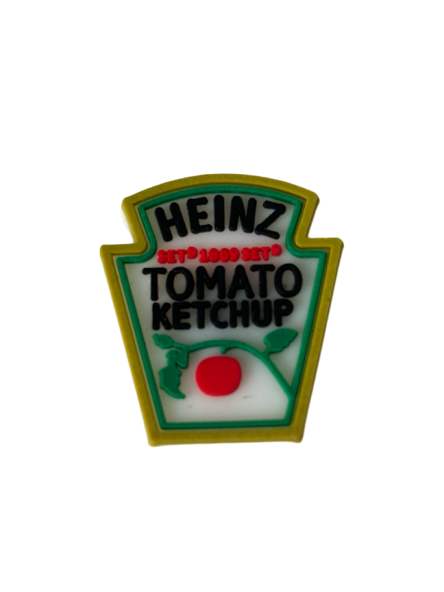 Heinz Tomato Ketchup Croc Charm