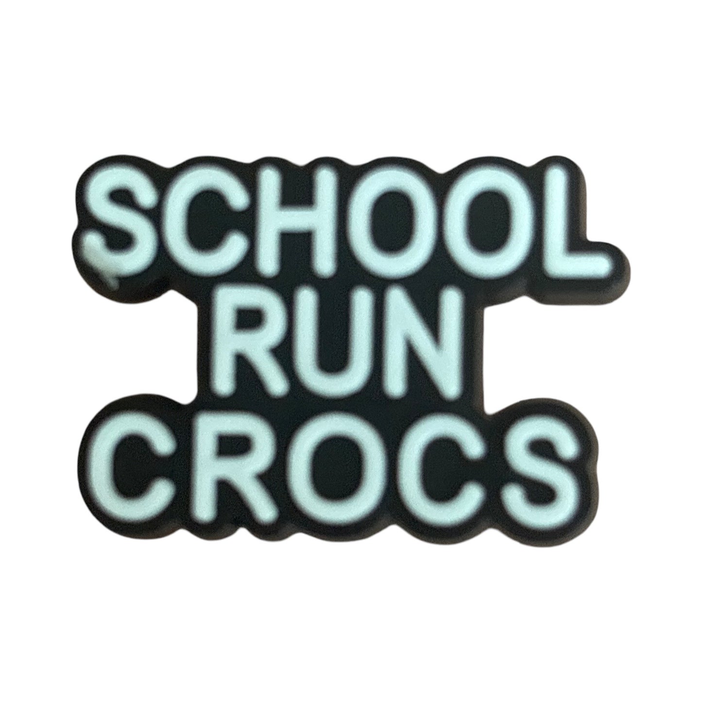 School Run Croc Charm