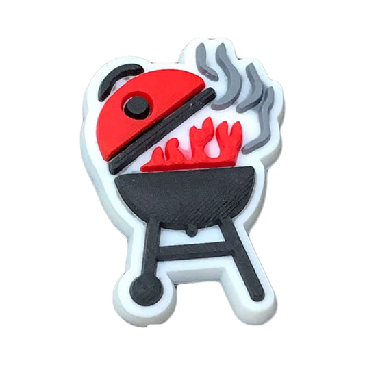 BBQ Croc Charm