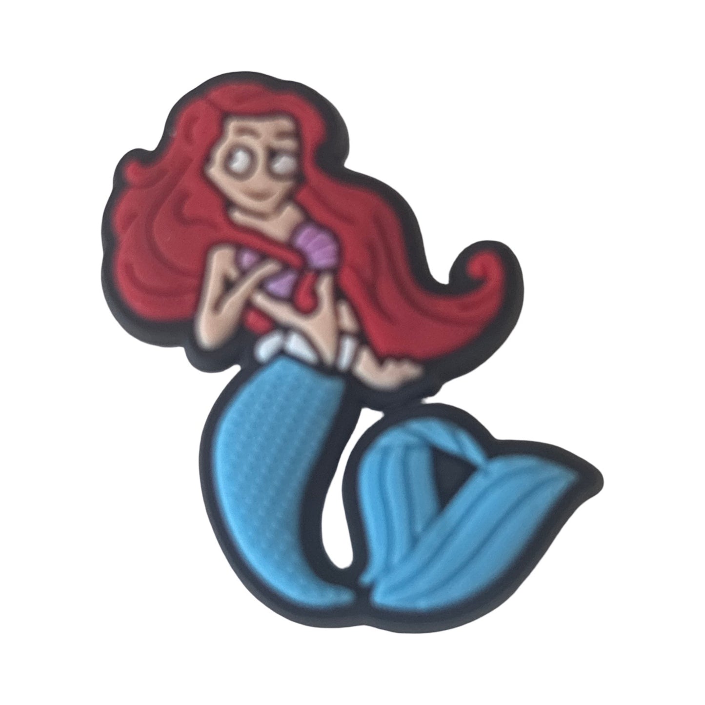 Ariel The Little Mermaid Croc Charm