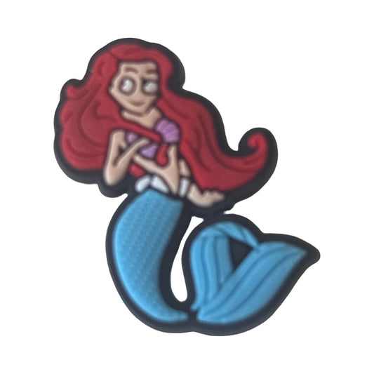 Ariel The Little Mermaid Croc Charm