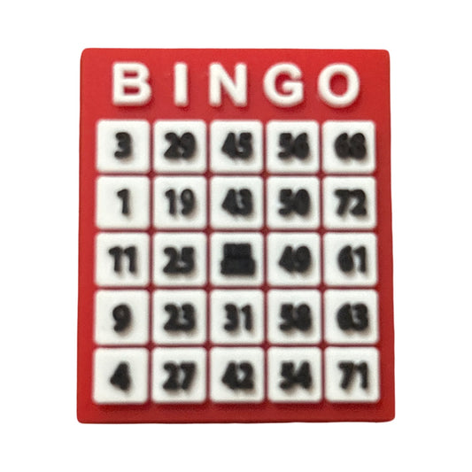 Bingo Croc Charm