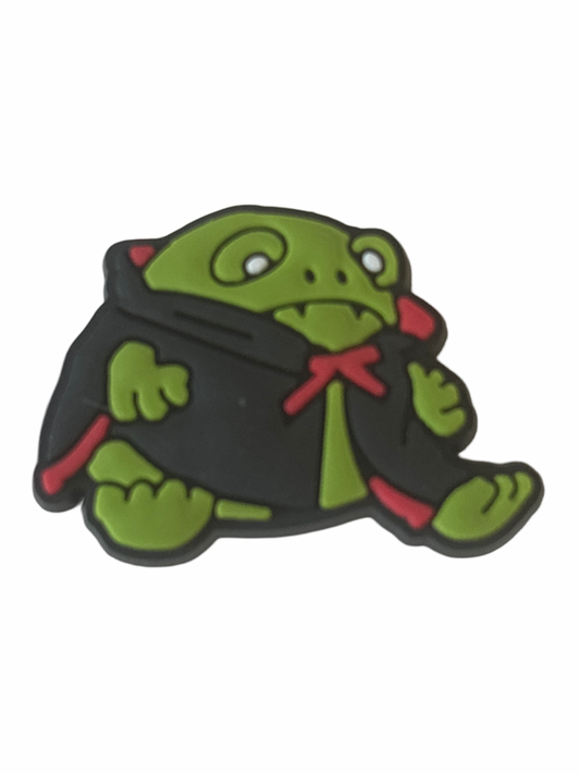 Frog Dracula Jellycat Croc Charm