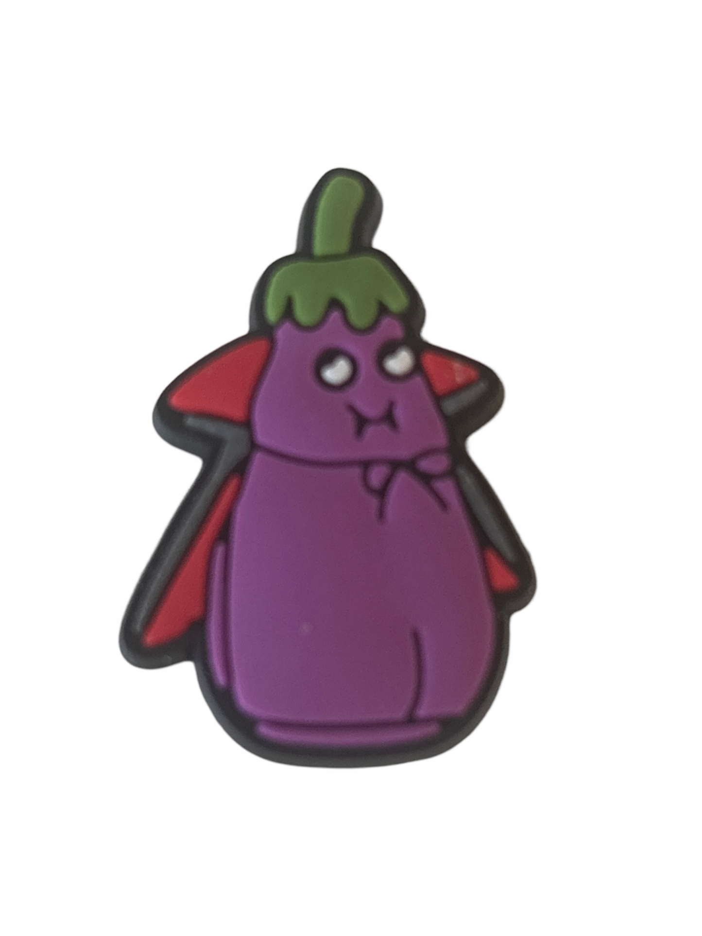 Aubergine Dracula Jellycat Croc Charm